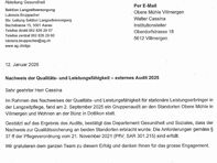 Qualität offiziell bestätigt: Erfolgreiches Audit für beide Standorte