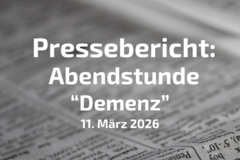 Bericht im Wohler Anzeiger vom 13.03.2026: Weiterhin in Würde leben – Ein Thema von wachsender gesellschaftlicher Bedeutung