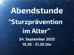 Abendstunde "Sturzprävention"