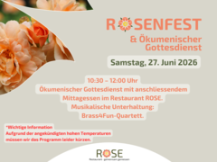 ROSENFEST &amp; Ökumenischer Gottesdienst
